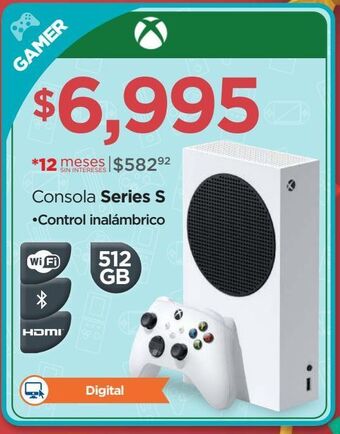 Chedraui Consola series s oferta