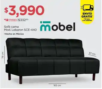 Chedraui Sofá cama mod. lebaron sce-440 oferta