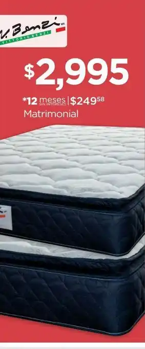 Chedraui Colchón mod. preference matrimonial oferta