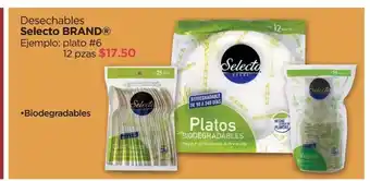 Chedraui Desechables selecto brand oferta