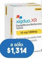 Farmacia San Pablo Xigduo xr tab 10/1000mg caj c/28 oferta
