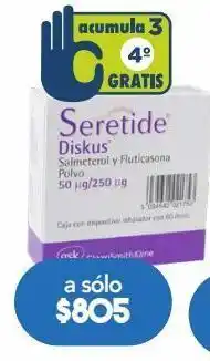 Farmacia San Pablo Seretide diskus pol 50/250 mg caj c/60d oferta