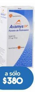 Farmacia San Pablo Avamys 2a sus 27.5mg/50ml fra c/120d oferta