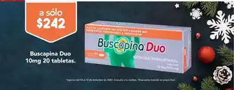 Buscapina duo tab 10mg caj c/20