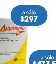 Farmacia San Pablo Augmentin es sus 600mg fra c/50ml oferta