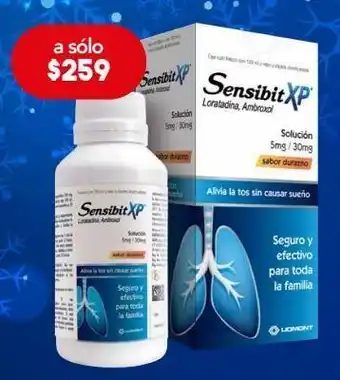 Sensibit xp sol 100mg fra c/120ml