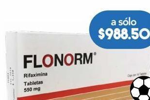 Farmacia San Pablo Flonorm tab 550mg caj c/14 oferta