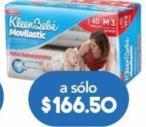 Farmacia San Pablo Kleen bb pañales movilastic med c/40pzs oferta