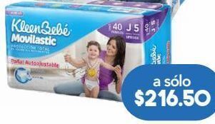 Farmacia San Pablo Kleen bb pañales movilastic jbo c/40pzs oferta