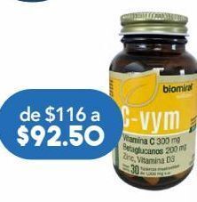 Farmacia San Pablo C-vym vit c y zinc fra c/30 oferta