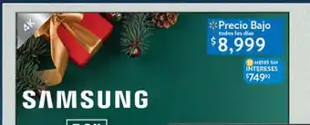 Walmart Smart tv samsung oferta