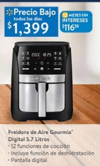 Freidora de aire gourmia
