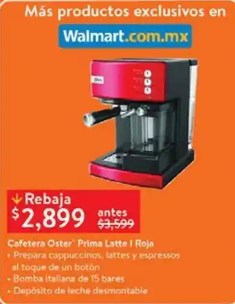 Cafetera oster