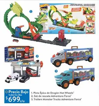Walmart Pistas hot wheels oferta