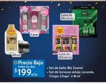 Walmart Set de baño bio scents oferta
