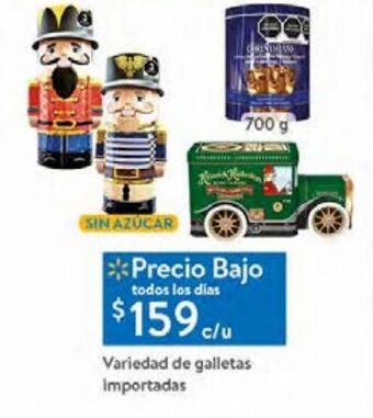 Walmart Variedad de galletas importadas oferta