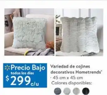 Walmart Variedad de cojines decorativos oferta