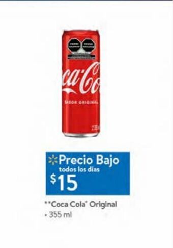 Walmart Coca cola 355ml oferta