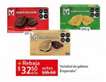 Variedad de galletas emperador