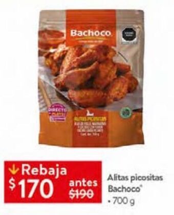 Alitas picositas bachoco 700g