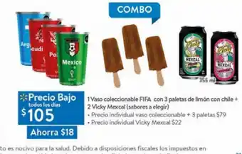 Walmart 1 vaso coleccionable fifa oferta
