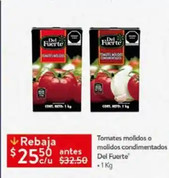 Walmart Tomates molidos o molidos condimentos del fuerte 1kg oferta