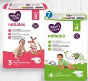 Walmart Pañales parent´s choice 40 pzas oferta