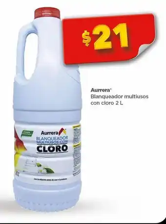 Bodega Aurrerá Blanqueador multiusos aurrera con cloro 2l oferta