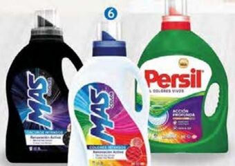 Variedad de detergente líquido mas o persil 4,65l