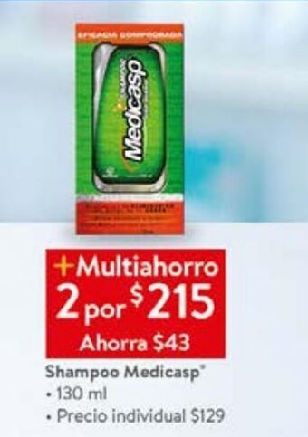 Shampoo medicasp 130ml