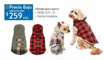 Walmart Abrigo para perro oferta