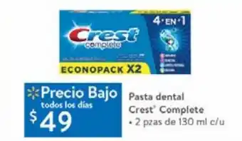 Pasta de dientes crest