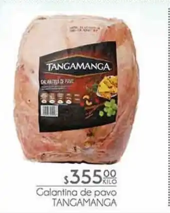 Galantina de pavo tangamanga kilo