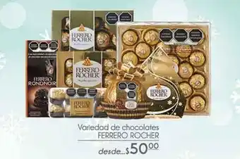 Fresko Variedad de chocolates ferrero rocher desde... oferta