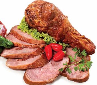 La Comer Pierna de pavo ahumado oferta