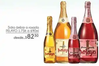 Fresko Sidra ambar o rosada pelayo 1,75l o 690ml desde... oferta