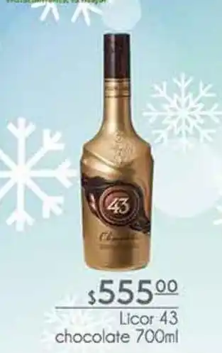 Fresko Licor 43 chocolate 700ml oferta