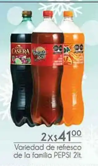 Fresko Variedad de refresco de la familia pepsi 2l x 2 oferta