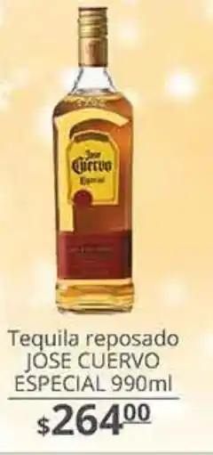 La Comer Tequila reposado jose cuervo especial 990ml oferta