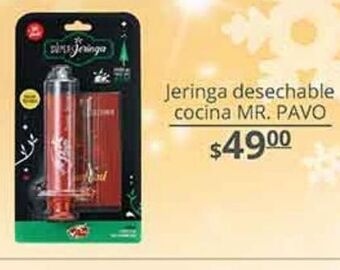 La Comer Jeringa desechable cocina mr. pavo oferta