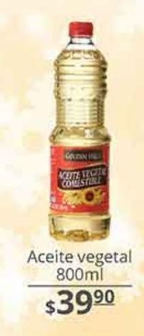 La Comer Aceite vegetal 800ml oferta