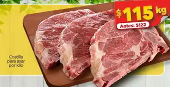 Costilla para asar por kilo