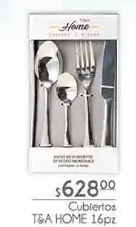Cubiertos tea home 16pz
