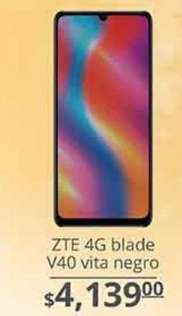 Zte 4g blade v40 vita negro