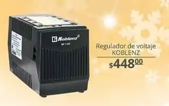 Regulador de voltaje koblenz