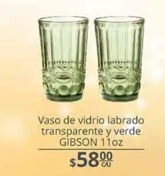 La Comer Vaso de vidrio gibson 110z oferta