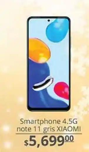 La Comer Smartphone 4.5g note xiaomi oferta