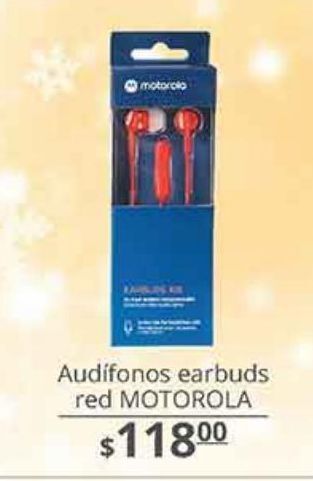 La Comer Audífonos motorola oferta