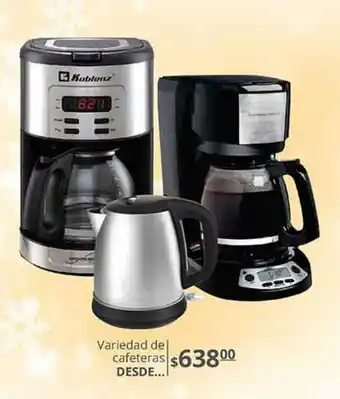 La Comer Cafeteras oferta