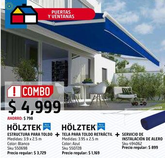 Estructura para toldo